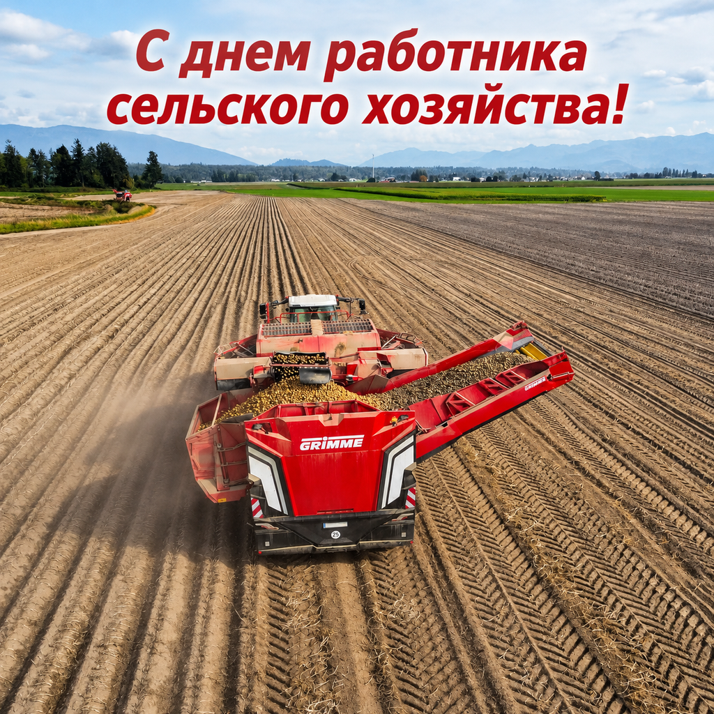 С днем работника сельского хозяйства!