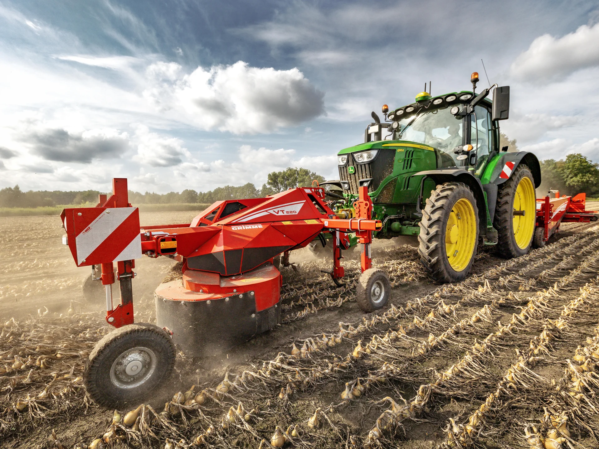 Ботвоудалитель для лука Grimme VT 220