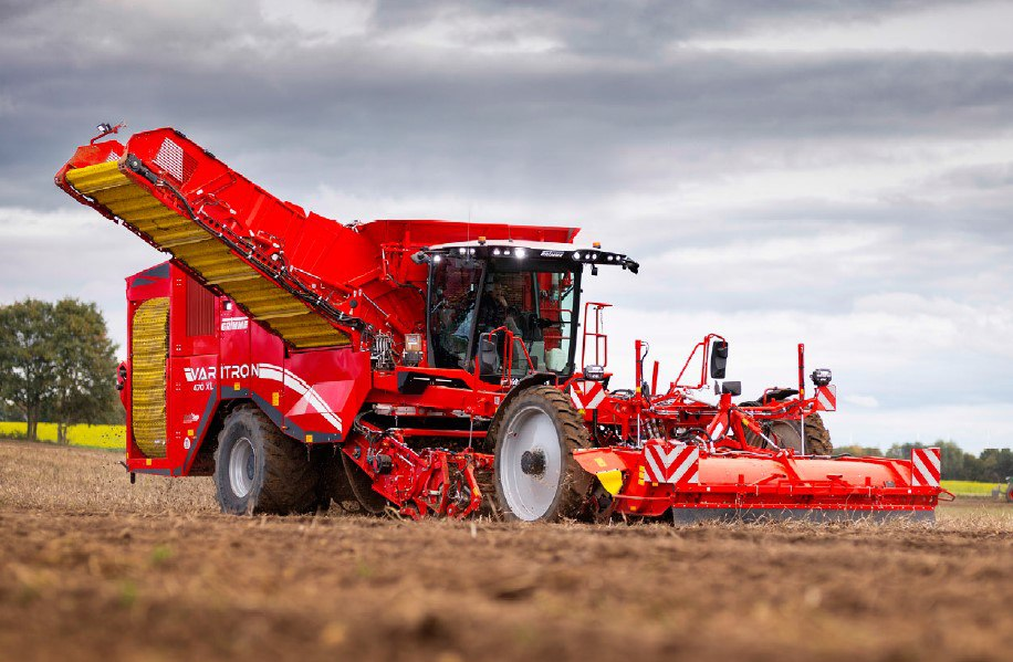 VARITRON 470 XL — самоходная машина для уборки картофеля, лука, моркови. Новинки